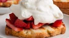 Grilled Strawberry Shortcake