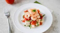 Gulf Coast Shrimp Caprese Salad