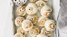 Halloween White Chocolate Buckeyes Recipe