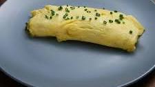 Ham and Mushroom French Rolled Omelet