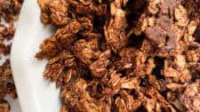 Healthy Chocolate Coconut Granola