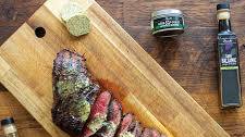 Herb & Garlic Tri-Tip With Compound Butter