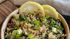 Herbed Lemon Quinoa with Spinach