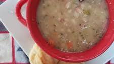 Herbed Senate Navy Bean Soup