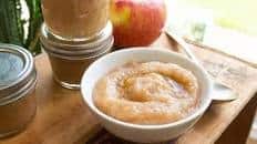 Homemade Applesauce with Maple Syrup