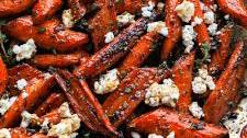 Honey Balsamic Roasted Carrots