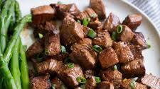 Honey Garlic Steak Bites