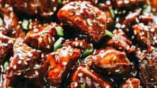 Honey Garlic Steak Bites