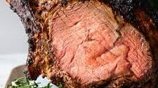 Honey Mustard Crusted Prime Rib Roast