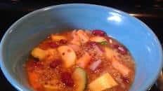 Hot and Sour Quinoa Soup