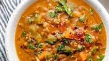 Indian-Spiced Lentil Soup