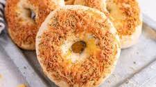 Italian Herbs and Cheese Bagels