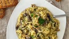 Italian Mushroom risotto (Risotto ai funghi)