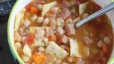 Italian-Style Ham & Bean Soup