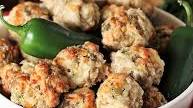 Jalapeno Pepper Jack Sausage Balls