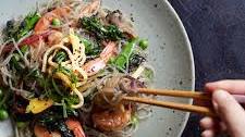 Jap Chae (Stir-Fried Sweet Potato Noodles)