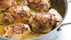 Juicy Lemon Chicken Thighs