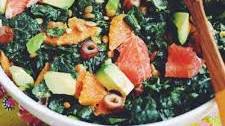 Kale Avocado Salad with Citrus