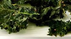 Kale Chips With Crunchy Mustard Seeds