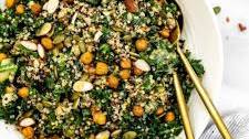 Kale & Quinoa Salad with Lemon Dijon Dressing