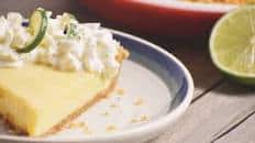 Key Lime Pie with Homemade Graham Cracker Crust