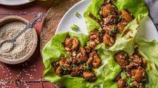 Kung Pao Chicken Lettuce Wraps