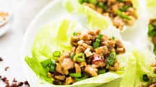 Kung Pao Lettuce Wraps