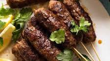 Lamb Koftas with Yoghurt Dressing