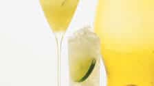 Lemon & Basil Martini