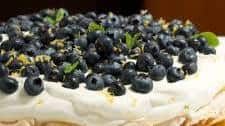 Lemon Blueberry Pavlova