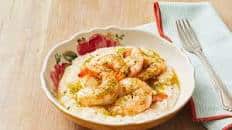 Lemon-Garlic Shrimp and Grits