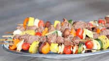 Lemon Herb Lamb Kabobs