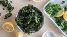 Lemon Kale Chips