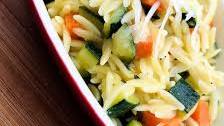 Lemon Orzo Primavera