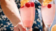 Lemon Raspberry Mimosa