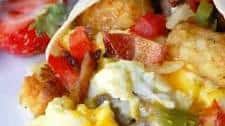 Loaded Breakfast Burrito