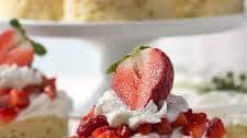 Low Carb Strawberry Shortcake Dessert (almond flour)