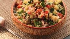 Make-Ahead Quinoa Salad With Cucumber, Tomato, and Herbs Recipe