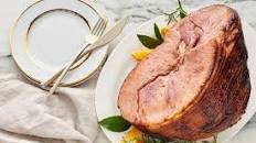 Maple-Bourbon Glazed Ham