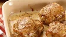 Maple-Mustard Chicken Thighs