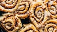 Maple Pecan Cinnamon Rolls