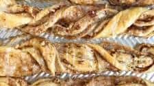 Maple Pecan Crescent Cinnamon Twists