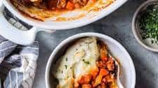 Mashed Cauliflower Shepherd's Pie