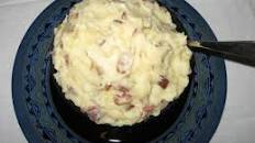 Mashed Potatoes With Garlic and Bacon