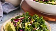 Massaged Kale Salad with Sesame-Lime Dressing