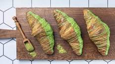 Matcha Croissants