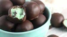 Mint Chocolate Chip Truffles