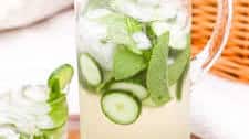 Minty Cucumber Lime Sangria