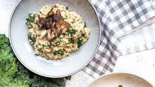 Mushroom and Kale Risotto