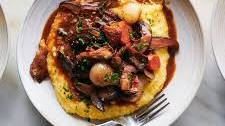 Mushroom Bourguignon